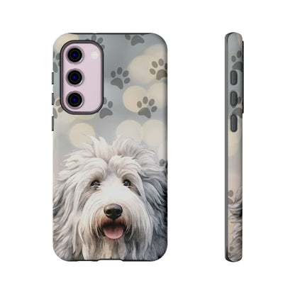 Old English Sheepdog by Tough Cases (Apple iPhone, Samsung Galaxy, and Google Pixel devices)