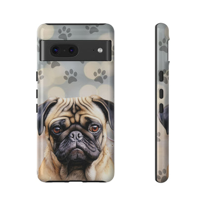Pug Phone Case by Tough Cases (Apple iPhone, Samsung Galaxy, and Google Pixel)
