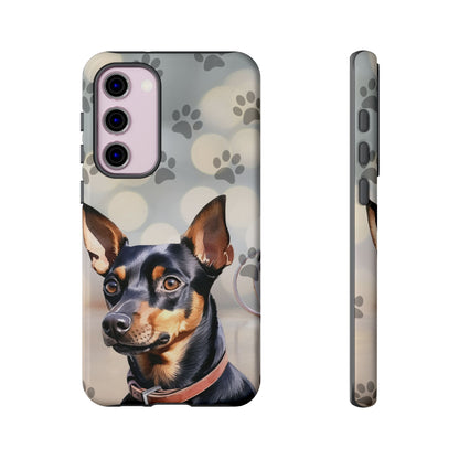 Miniature Pinscher by Tough Cases (Apple iPhone, Samsung Galaxy, and Google Pixel)