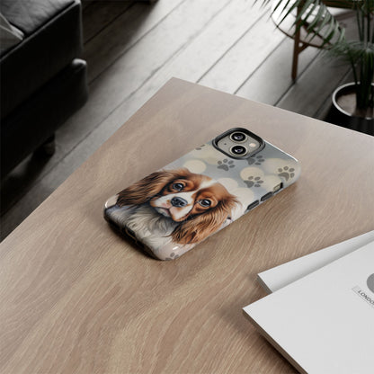 Cavalier King Charles Spaniel phone case by Tough Cases (Apple iPhone, Samsung Galaxy, and Google Pixel)