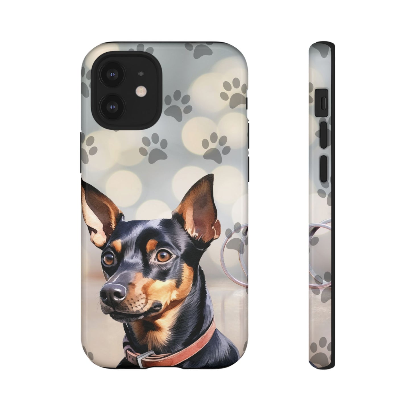 Miniature Pinscher by Tough Cases (Apple iPhone, Samsung Galaxy, and Google Pixel)