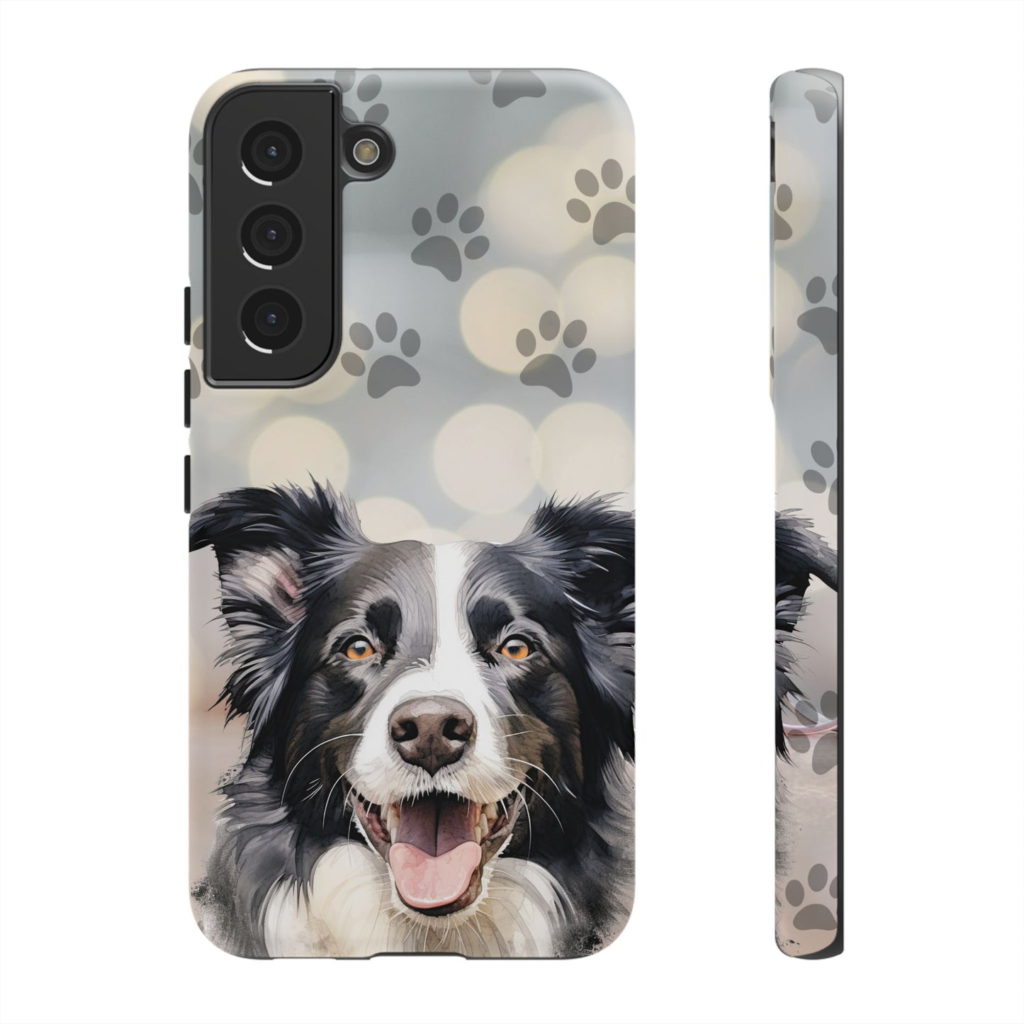 Border Collie Phone Case by Tough Cases (Apple iPhone, Samsung Galaxy, and Google Pixel)