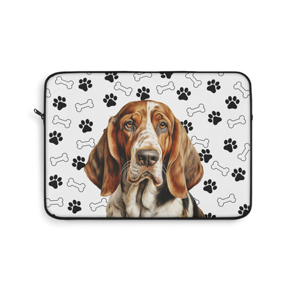 Basset Hound Laptop Sleeve