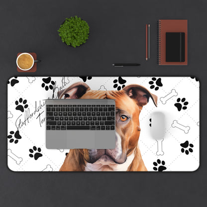 Staffordshire Bull Terrier Desk Mat