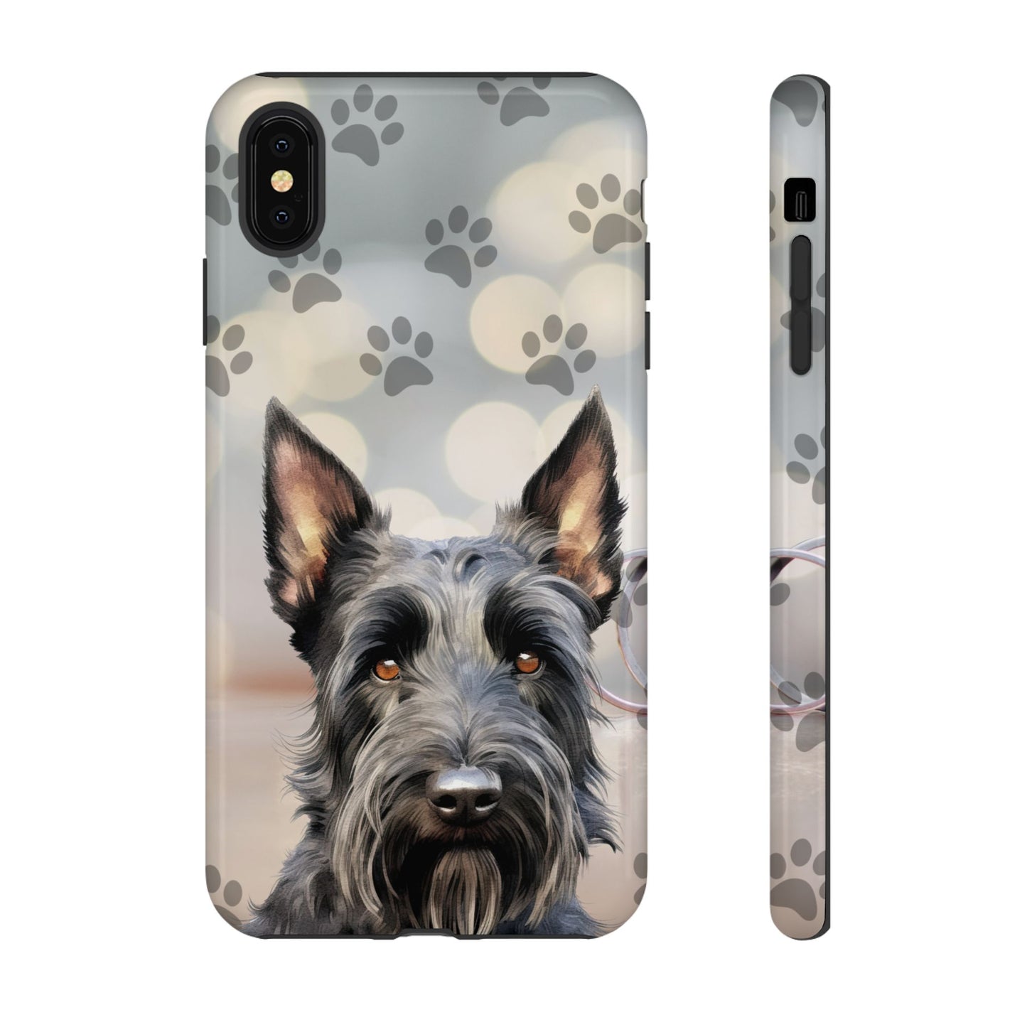 Scottish Terrier by Tough Cases (Apple iPhone, Samsung Galaxy, and Google Pixel)