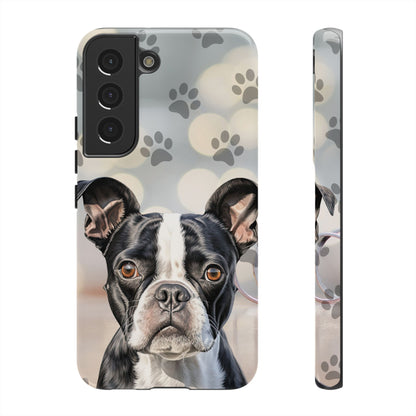 Boston Terrier Phone Case by Tough Cases (Apple iphone, Samsung galaxy, Google Pixel) Boston Terrier
