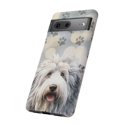 Old English Sheepdog by Tough Cases (Apple iPhone, Samsung Galaxy, and Google Pixel devices)