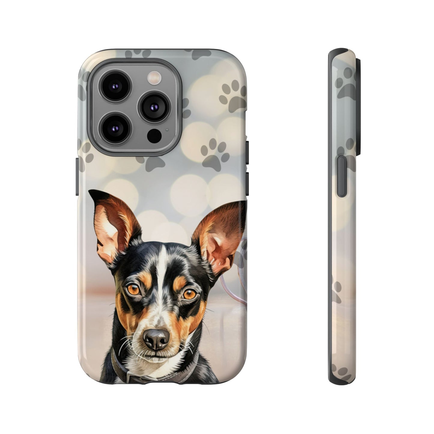 Rat Terrier by Tough Cases a (Apple iPhone, Samsung Galaxy, and Google Pixel)
