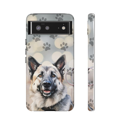 Norwegian Elkhound by Tough Cases (Apple iPhone, Samsung Galaxy, and Google Pixel)