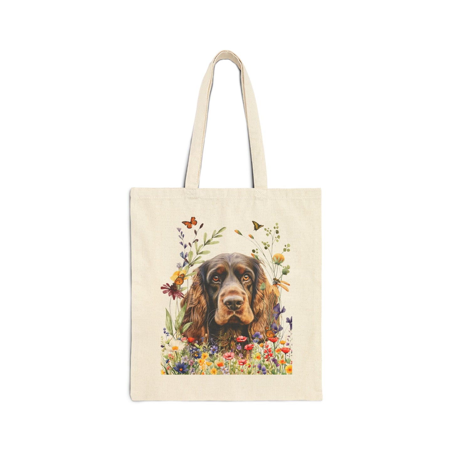 English Cocker Spaniel Canvas Tote Bag