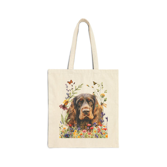 English Cocker Spaniel Canvas Tote Bag