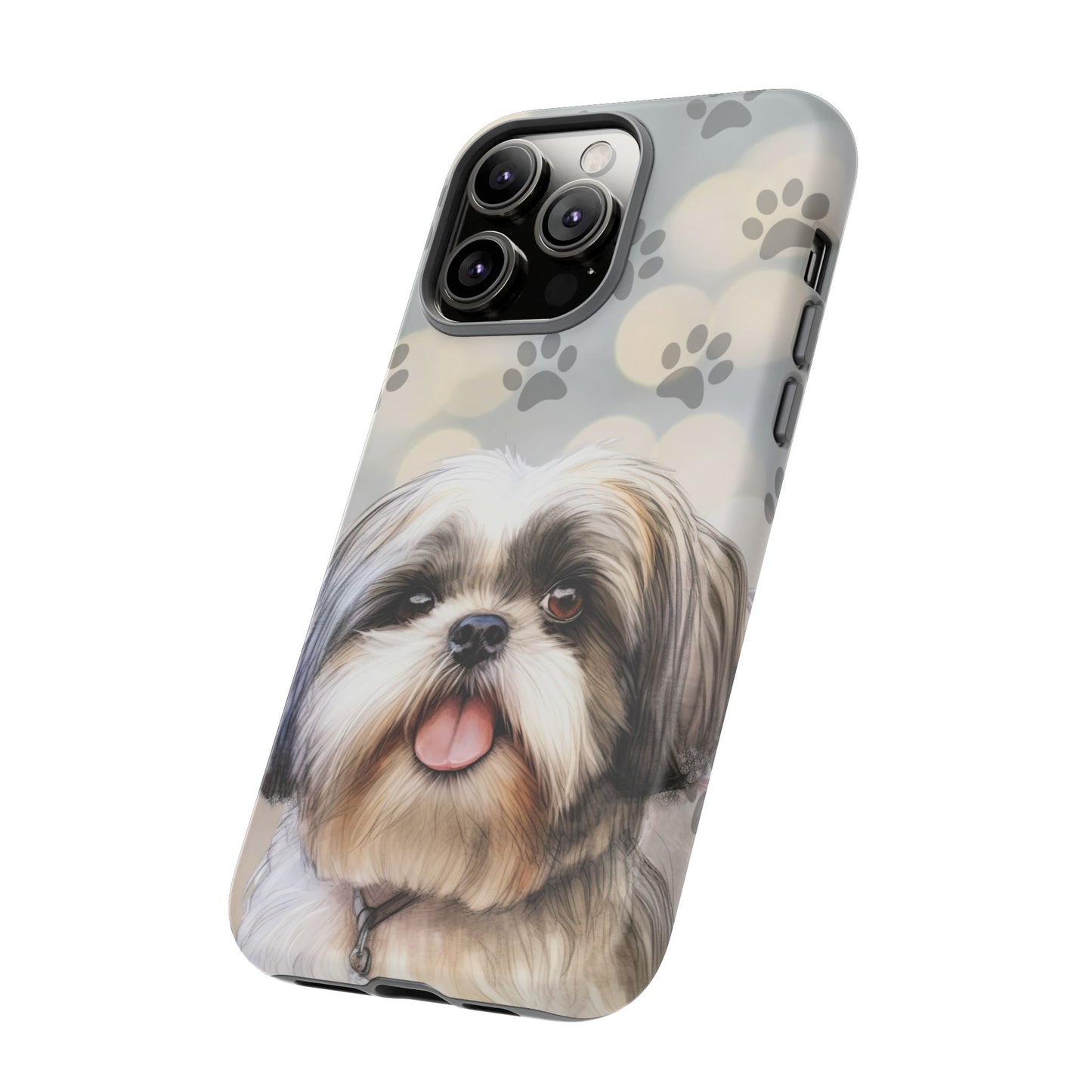Shih Tzu iPhone 15 Case by Tough Cases (iPhone 15, Pro, Plus and Pro Max)