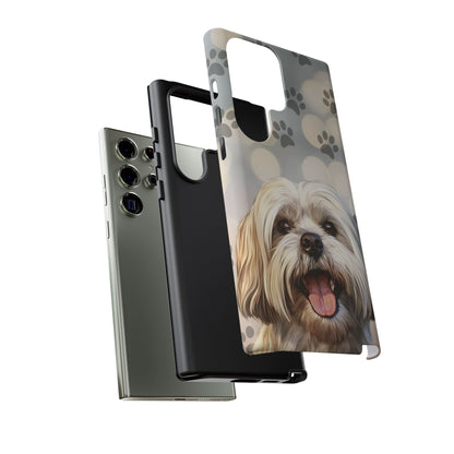 Lhasa Apso Phone Case by Tough Cases (Apple iPhone, Samsung Galaxy, and Google Pixel)