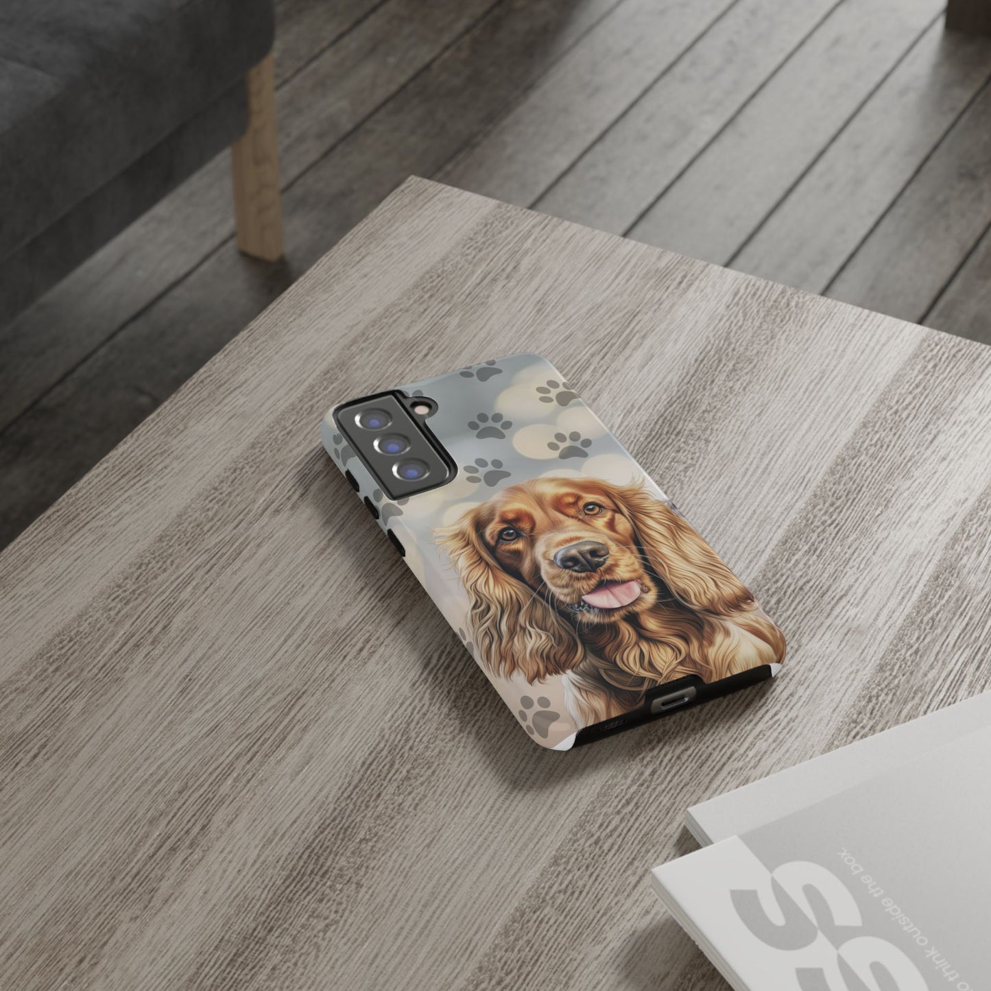 Cocker Spaniel Phone Case by Tough Cases (Apple iPhone, Samsung Galaxy, and Google Pixel)