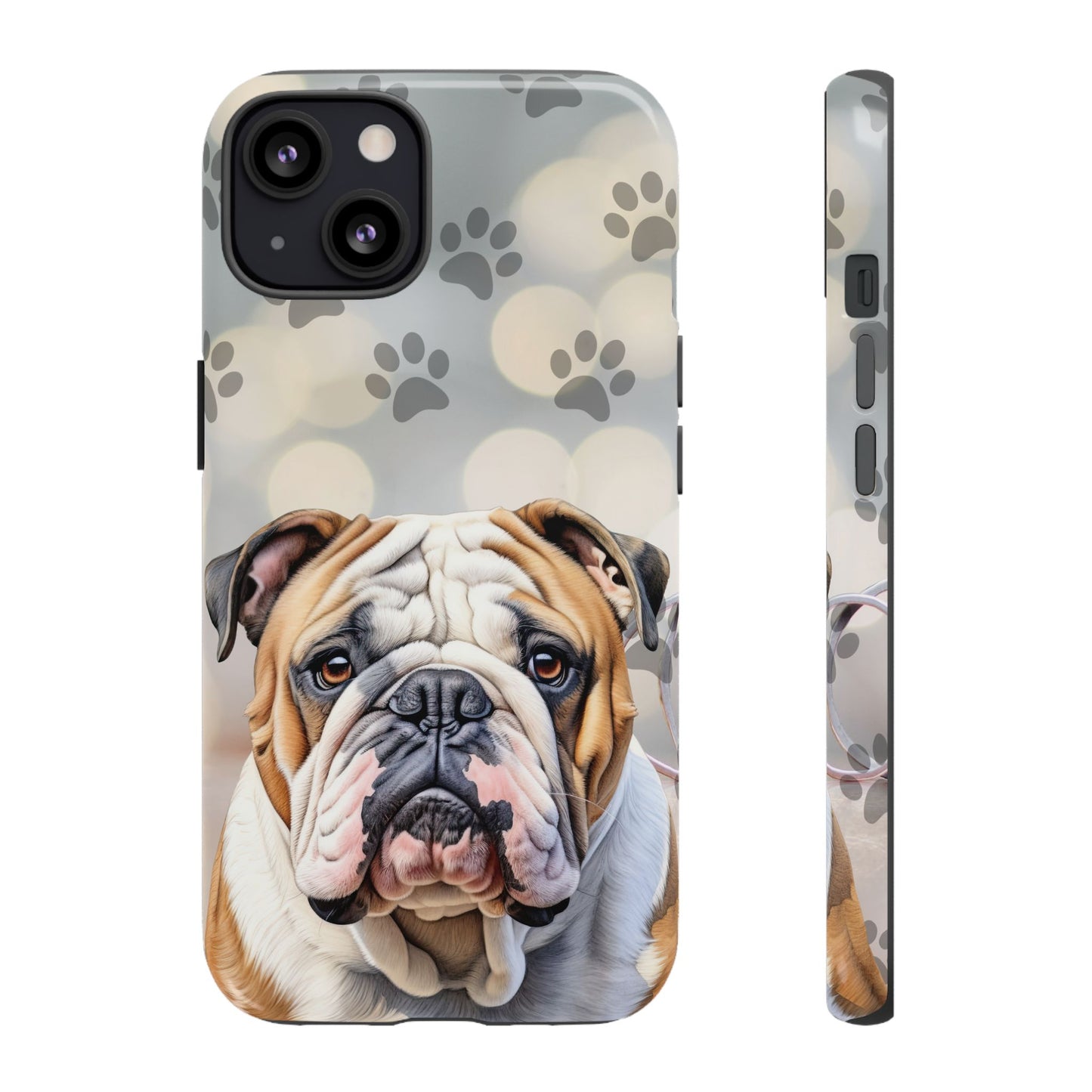 Bull Dog Phone Case by Tough Cases (Apple iPhone, Samsung Galaxy, and Google Pixel)
