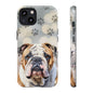 Bull Dog Phone Case by Tough Cases (Apple iPhone, Samsung Galaxy, and Google Pixel)