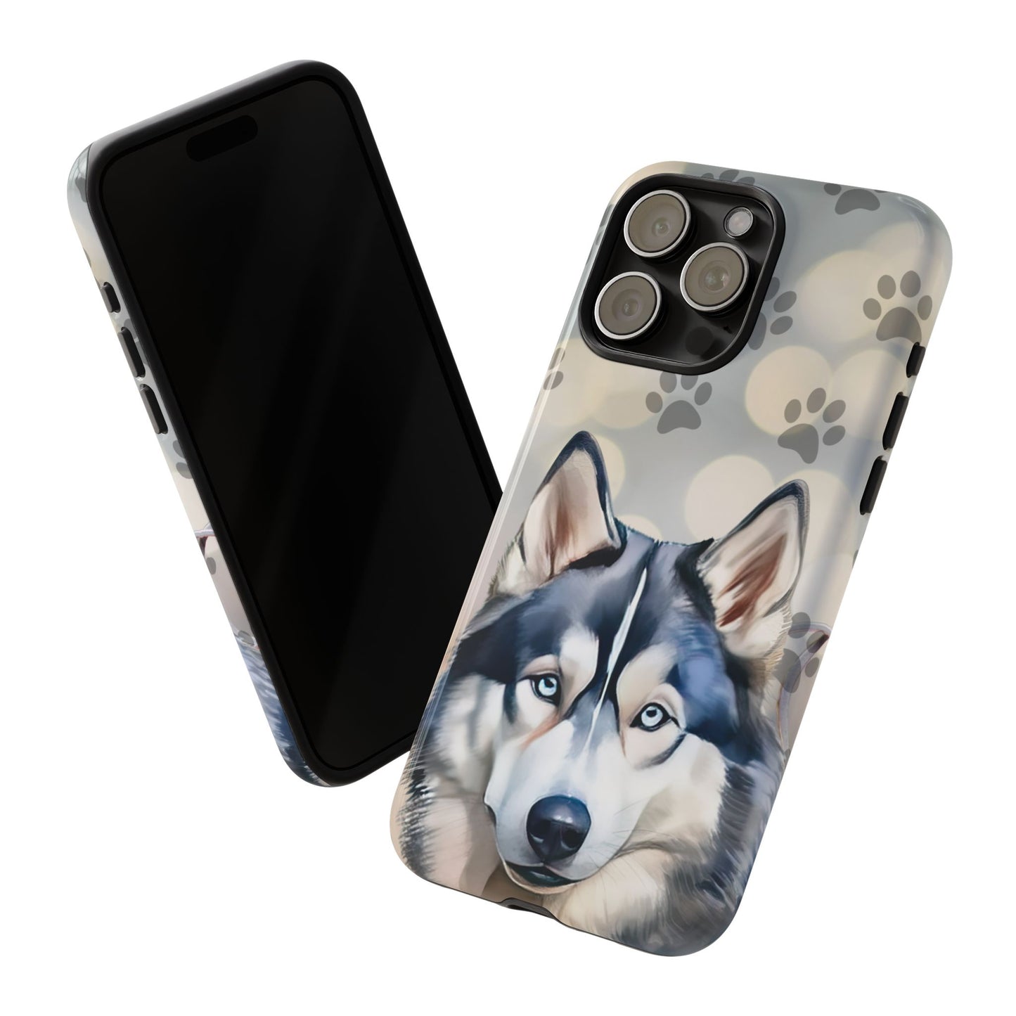Siberian Husky Phone Cases by Tough Cases (Apple iPhone, Samsung Galaxy, and Google Pixel)
