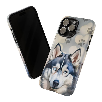 Siberian Husky Phone Cases by Tough Cases (Apple iPhone, Samsung Galaxy, and Google Pixel)