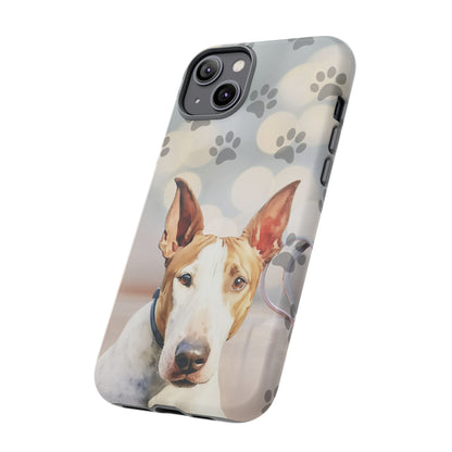 Bull Terrier Phone Case by Tough Cases (Apple iPhone, Samsung Galaxy, and Google Pixel)