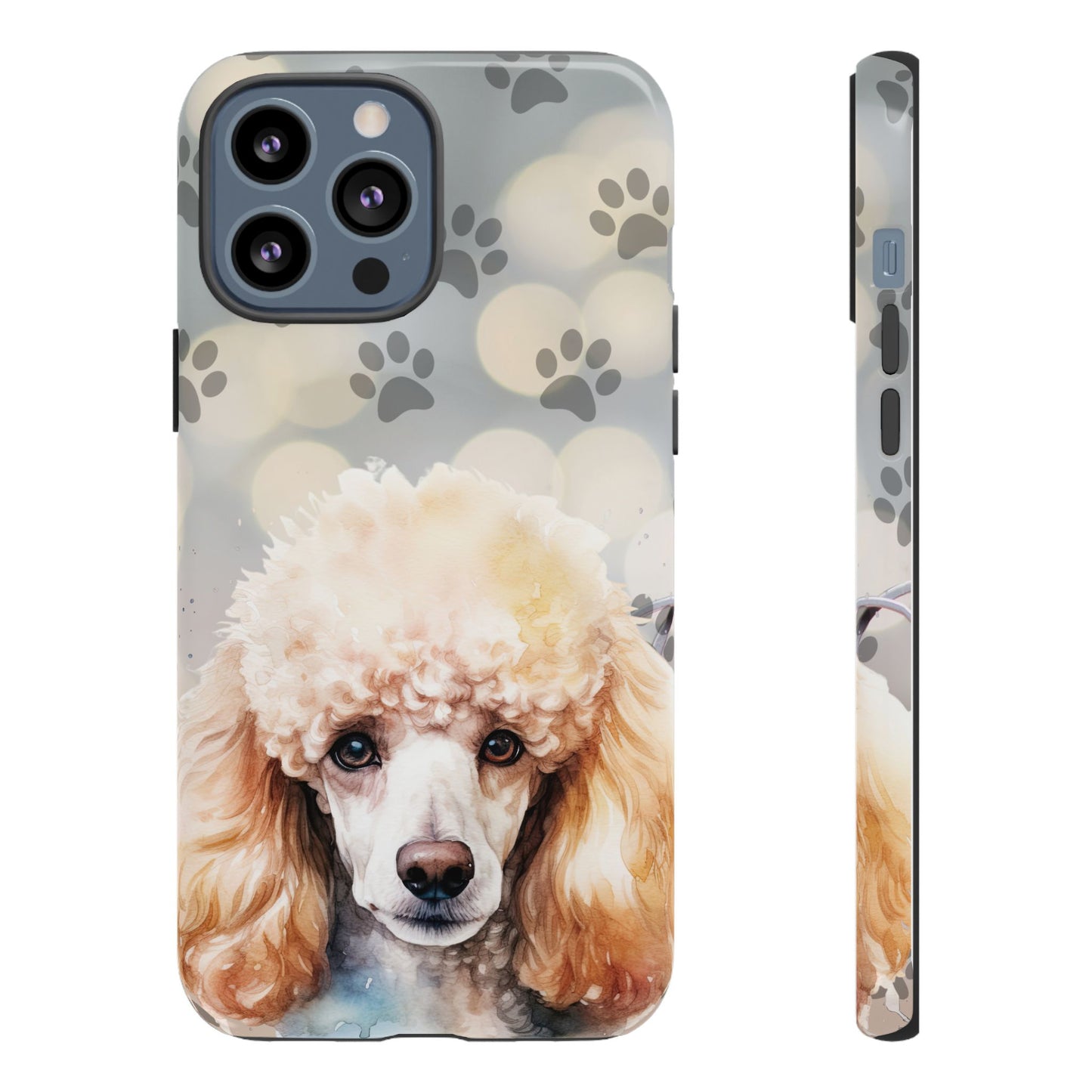 Poodle Phone Case by Tough Cases (Apple iPhone, Samsung Galaxy, and Google Pixel )