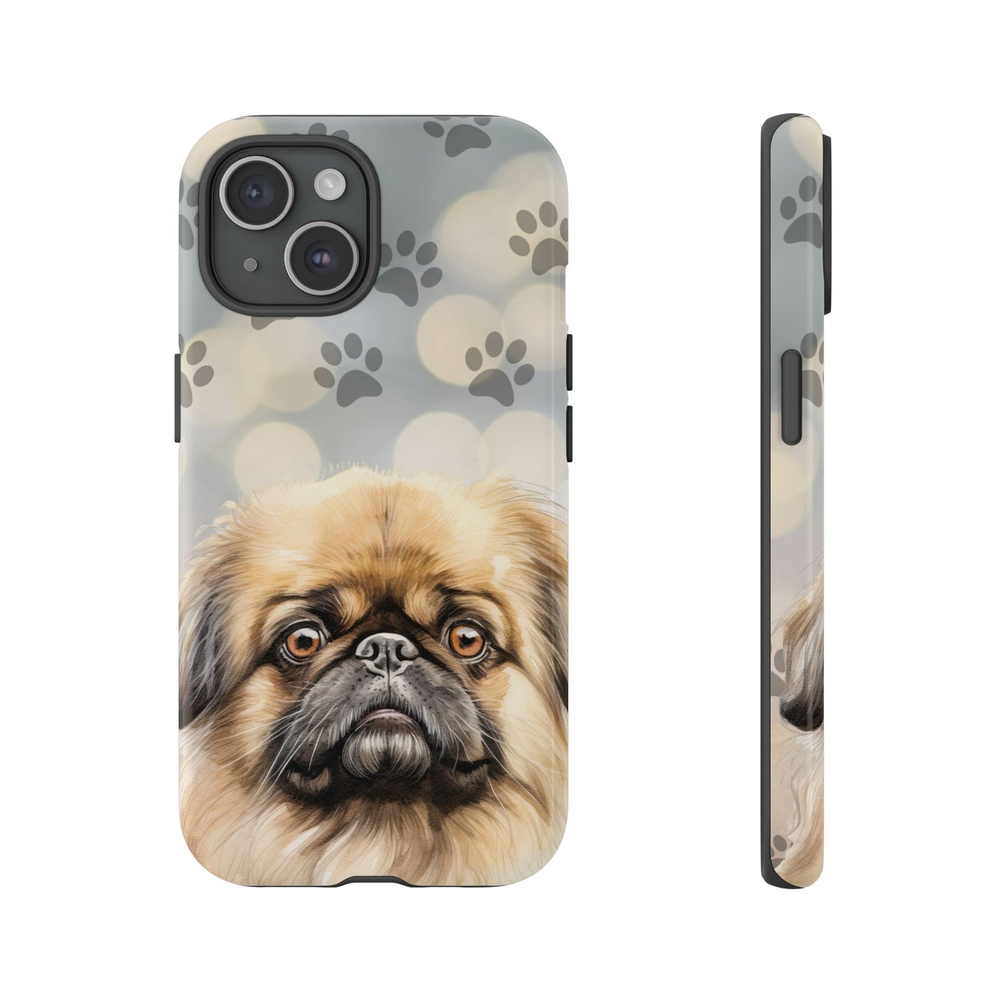 Pekingese by Tough Cases (Apple iPhone, Samsung Galaxy, and Google Pixel devices)
