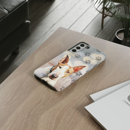 Bull Terrier Phone Case by Tough Cases (Apple iPhone, Samsung Galaxy, and Google Pixel)
