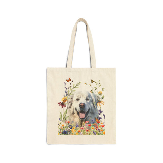 Great Pyrenes Canvas Tote Bag