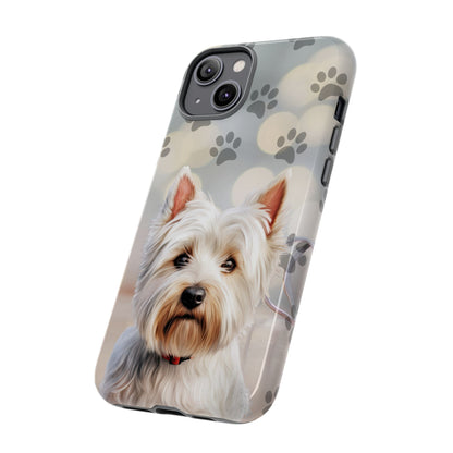 West Highland White Terrier by Tough Cases (Apple iPhone, Samsung Galaxy, and Google Pixel)