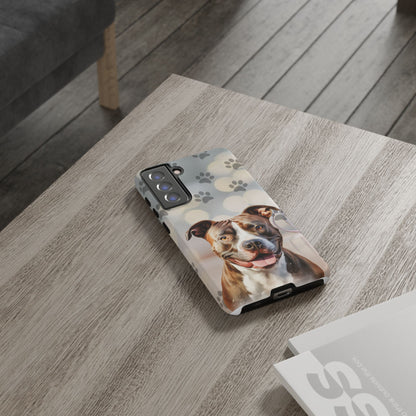 Phone Case by Tough Cases (Apple iphone, Samsung Galaxy, Google Pixel) Staffordshire Terrier