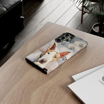 Bull Terrier Phone Case by Tough Cases (Apple iPhone, Samsung Galaxy, and Google Pixel)