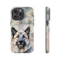 Norwegian Elkhound by Tough Cases (Apple iPhone, Samsung Galaxy, and Google Pixel)