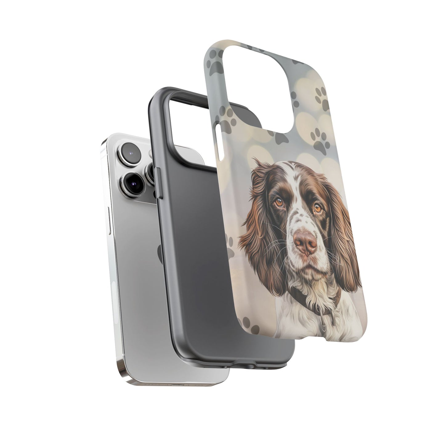 English Springer Spaniel Phone Case by Tough Cases (Apple iPhone, Samsung Galaxy, and Google Pixel)
