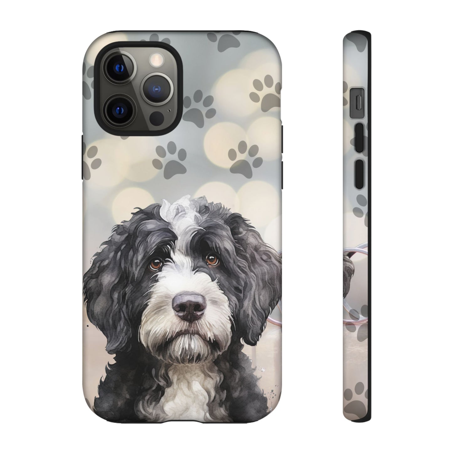 Portuguese Water Dog by Tough Cases (Apple iPhone, Samsung Galaxy, and Google Pixel)