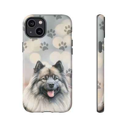 Keeshond Phone Case by Tough Cases ( Apple iPhone, Samsung Galaxy, and Google Pixel)