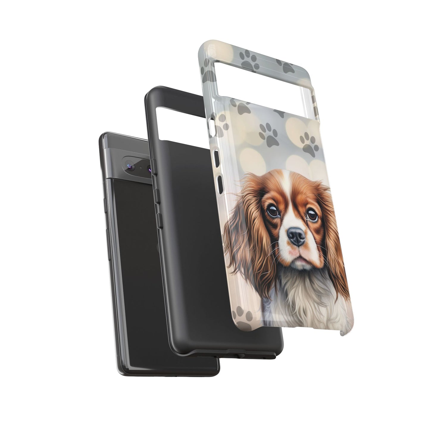 Cavalier King Charles Spaniel phone case by Tough Cases (Apple iPhone, Samsung Galaxy, and Google Pixel)
