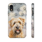Self-Coated Wheaten Terrier by Tough Cases (Apple iPhone, Samsung Galaxy, and Google Pixel)
