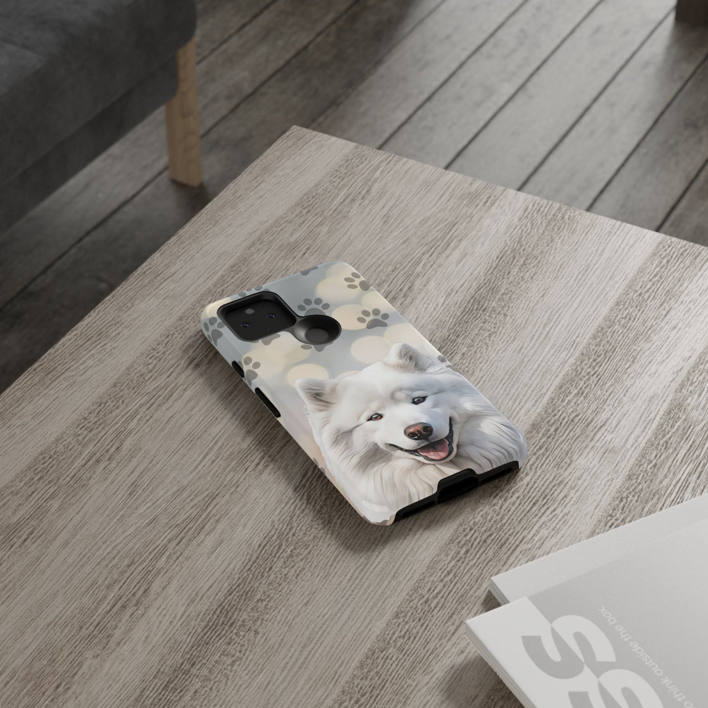 Samoyed Phone Case by Tough Cases (Apple iPhone, Samsung Galaxy, and Google Pixel)