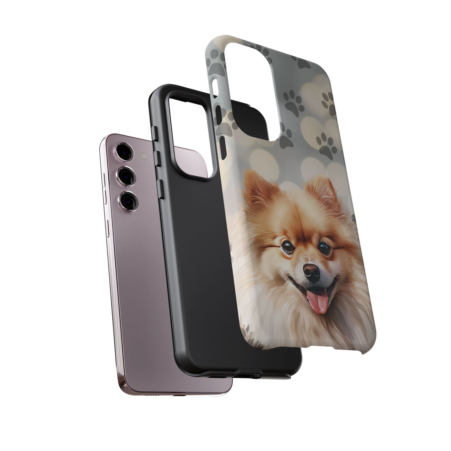 Pomeranian by Tough Cases (Apple iPhone, Samsung Galaxy, and Google Pixel)