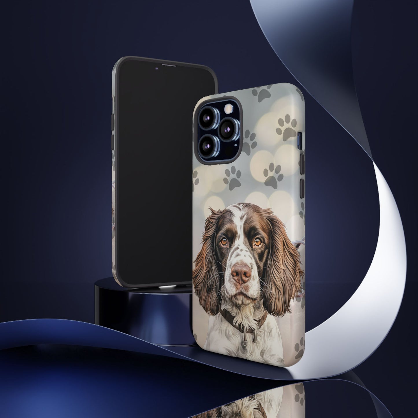 English Springer Spaniel Phone Case by Tough Cases (Apple iPhone, Samsung Galaxy, and Google Pixel)