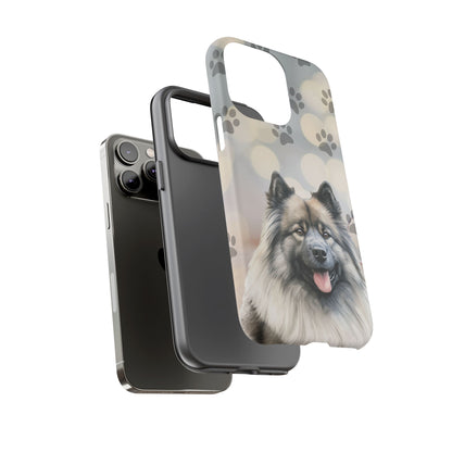 Keeshond Phone Case by Tough Cases ( Apple iPhone, Samsung Galaxy, and Google Pixel)