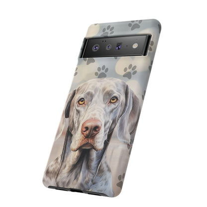Weimaraner Phone Case by Tough Cases (Apple iPhone, Samsung Galaxy, and Google Pixel)
