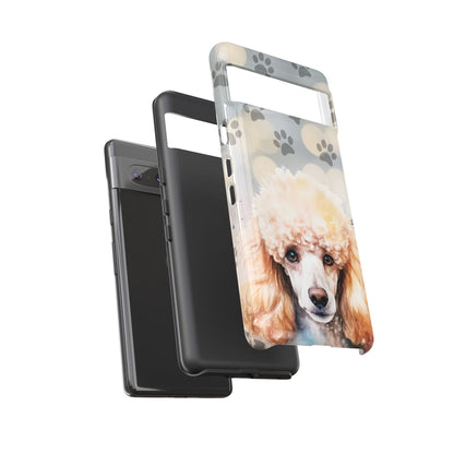 Poodle Phone Case by Tough Cases (Apple iPhone, Samsung Galaxy, and Google Pixel )