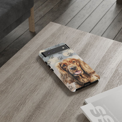 Cocker Spaniel Phone Case by Tough Cases (Apple iPhone, Samsung Galaxy, and Google Pixel)