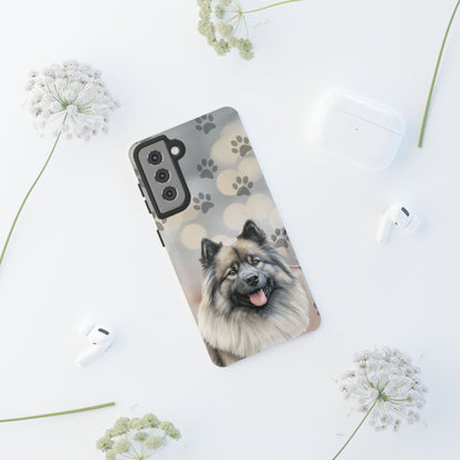 Keeshond Phone Case by Tough Cases ( Apple iPhone, Samsung Galaxy, and Google Pixel)