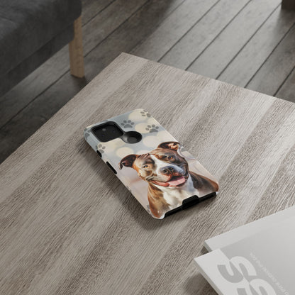 Phone Case by Tough Cases (Apple iphone, Samsung Galaxy, Google Pixel) Staffordshire Terrier