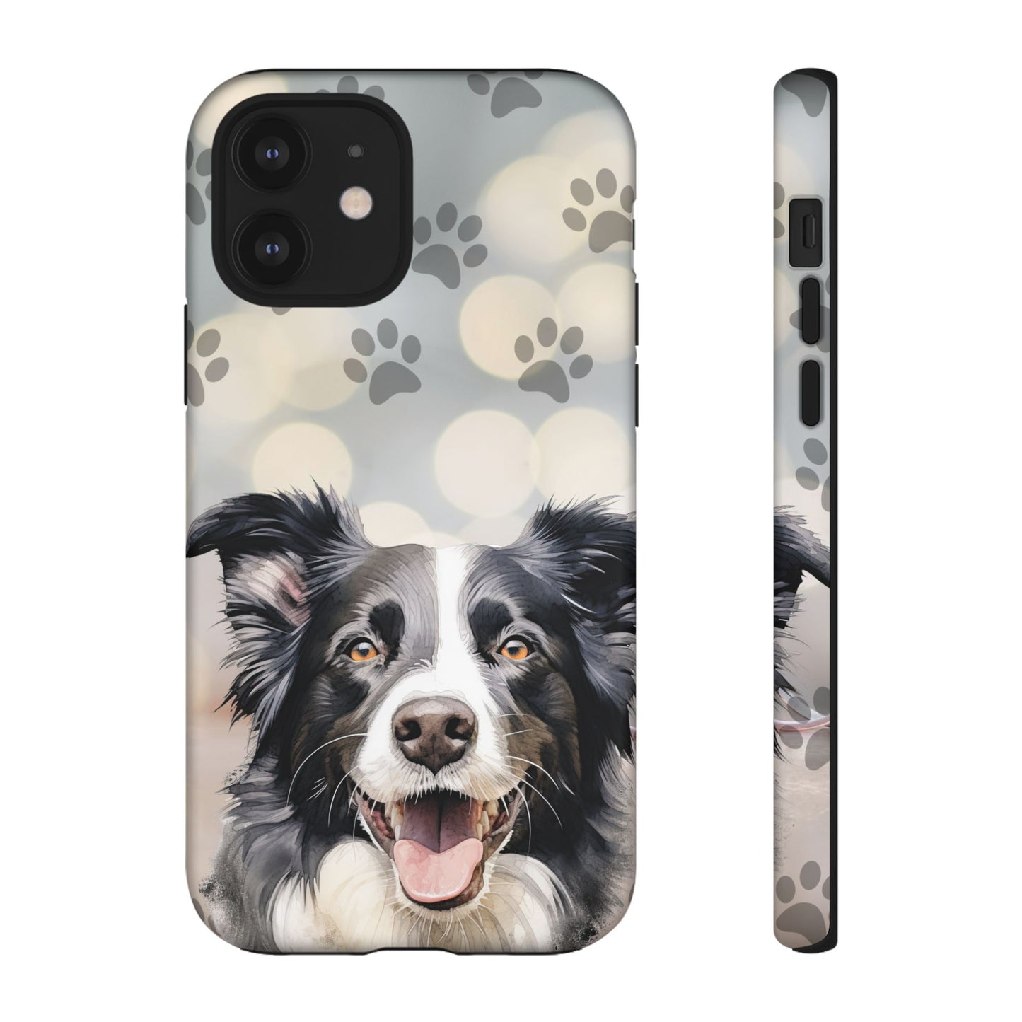 Border Collie Phone Case by Tough Cases (Apple iPhone, Samsung Galaxy, and Google Pixel)