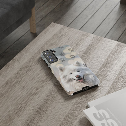 Samoyed Phone Case by Tough Cases (Apple iPhone, Samsung Galaxy, and Google Pixel)