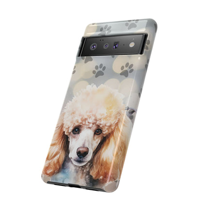 Poodle Phone Case by Tough Cases (Apple iPhone, Samsung Galaxy, and Google Pixel )