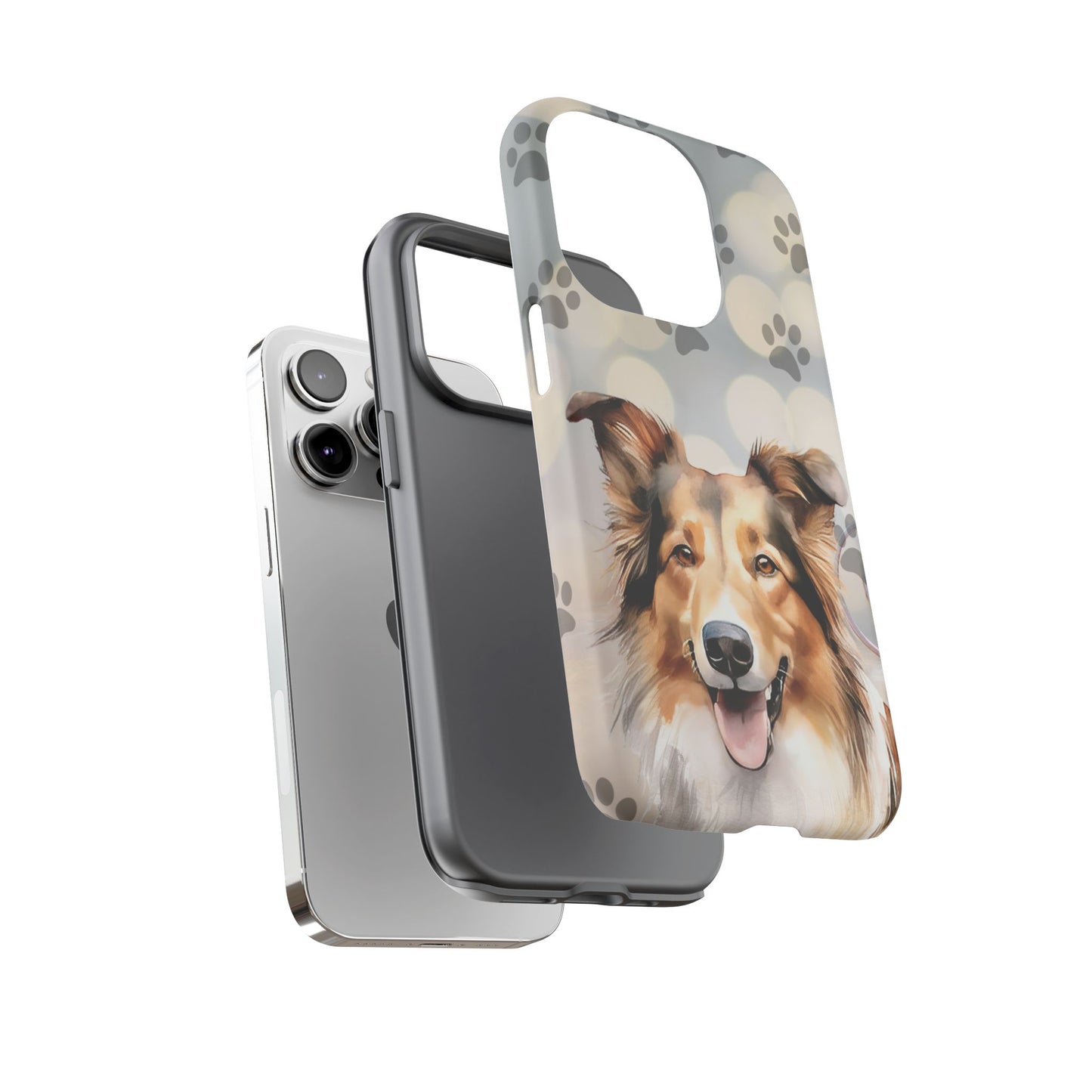 Collie Phone Case by Tough Cases (Apple iPhone, Samsung Galaxy, and Google Pixel)