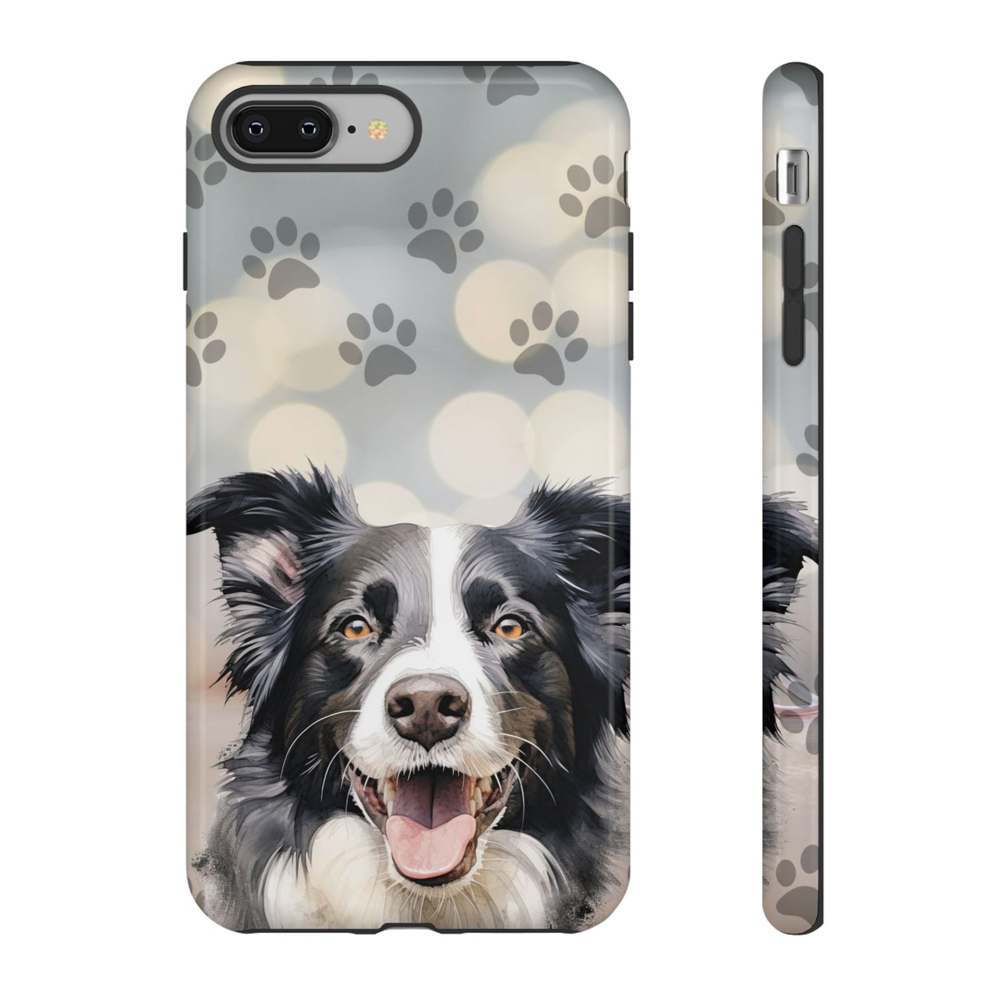 Border Collie Phone Case by Tough Cases (Apple iPhone, Samsung Galaxy, and Google Pixel)